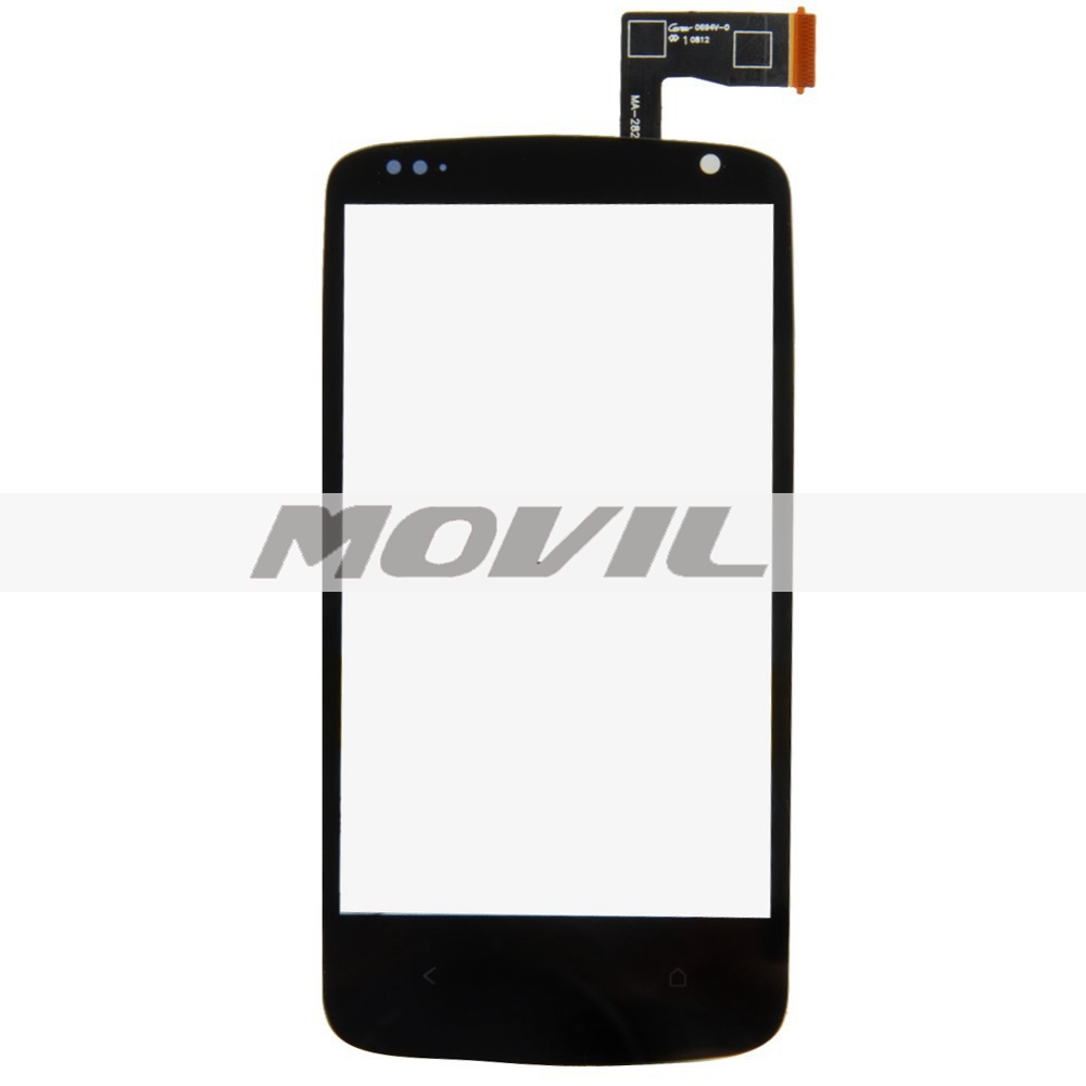 Black Touch Screen Digitizer with Home Button and IC Connector Assembly for HTC Desire 500 506e